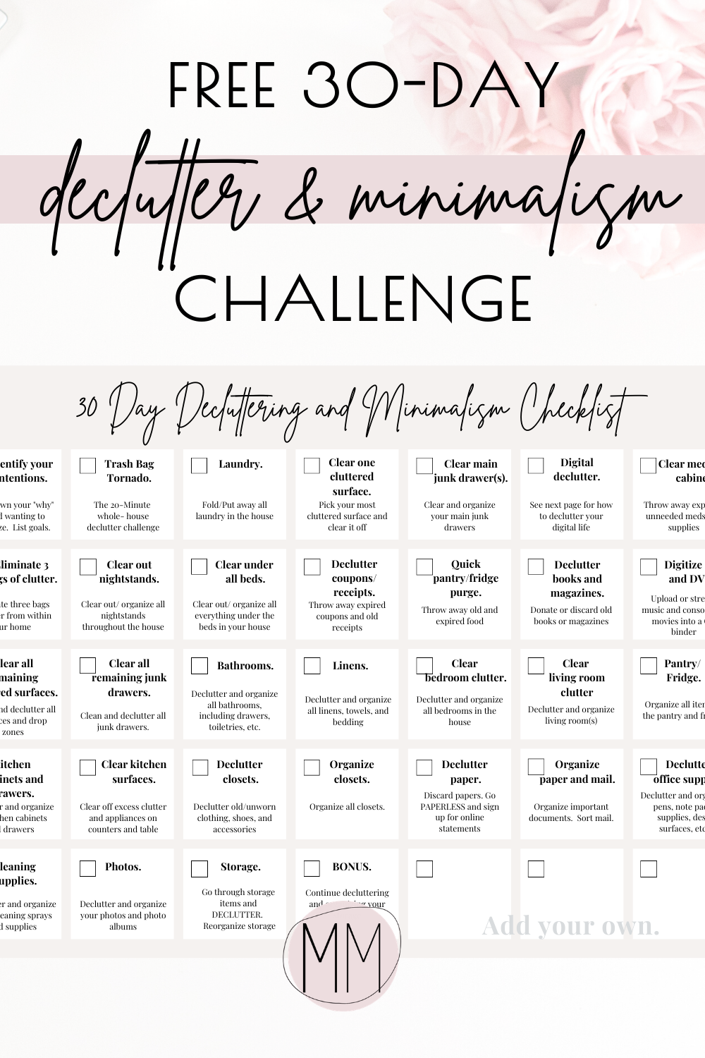 Declutter Worksheet Printable Word Searches Declutter Worksheet Printable Word Searches
