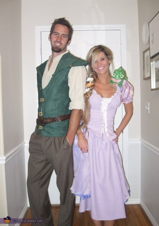 rapunzel and flynn rider couple costume 2014 halloween costume contest