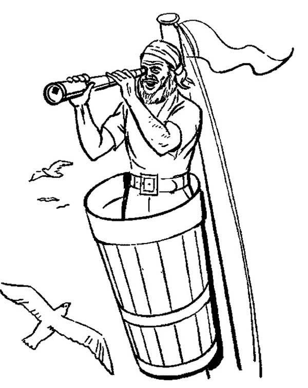 pirate telescope template pirate telescope template