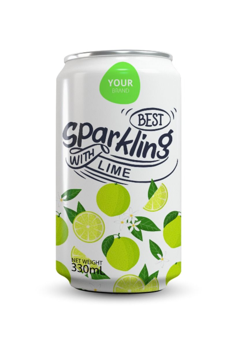 LIME SPARKLING WATER 330ML CAN Lime Canning Sparkling Water lime-sparkling-water-330ml-can-lime-canning-sparkling-water