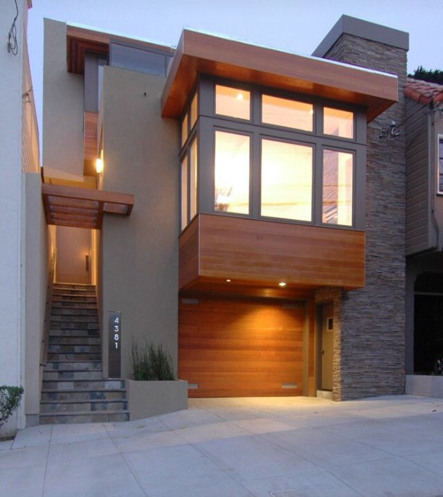Mistura de elementos Casa Pinterest Elementos, Fachadas y - fachada madera Mistura de elementos Casa Pinterest Elementos, Fachadas y - fachada madera