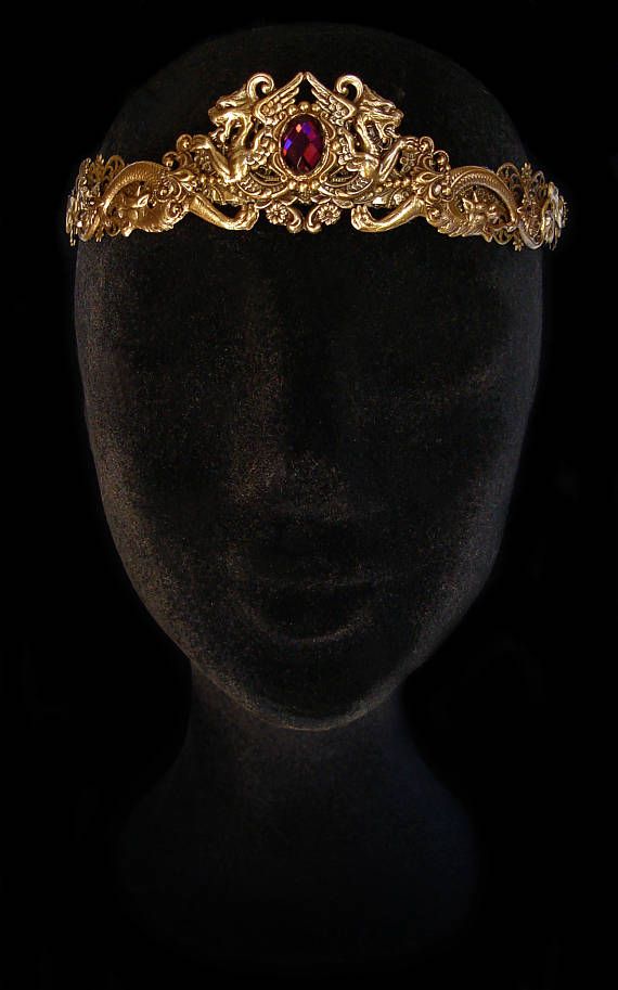 Medieval Fantasy Crown Adult Game of Thrones Tiara Accessory
