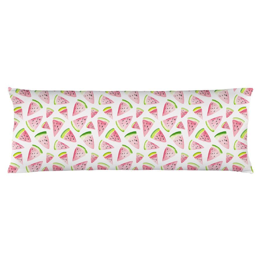 Watercolor Watermelon Body Pillow Watercolor Watermelon Body Pillow