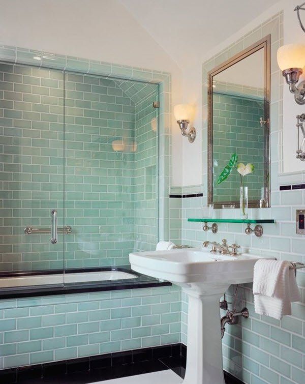 20 Stylish Mint Green Bathroom Ideas Mit Bildern Grune
