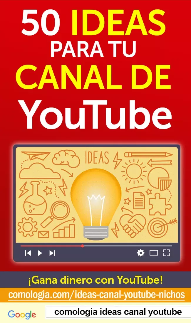 50 Ideas Para Empezar Un Canal De Youtube Exitoso Pdf Interactivo En 2021 Ideas Para Vídeos De Youtube Consejos Para Redes Sociales Negocios Por Internet