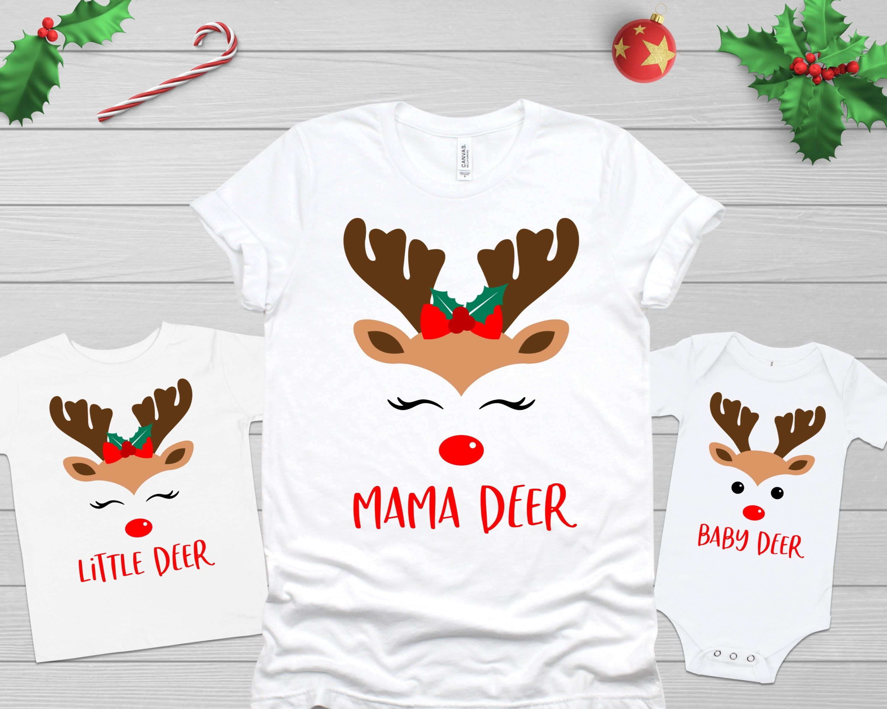 mommy & me christmas shirts