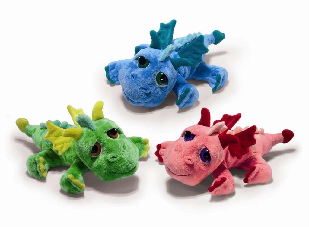 Lil Peepers Dragon Toy Small, Red