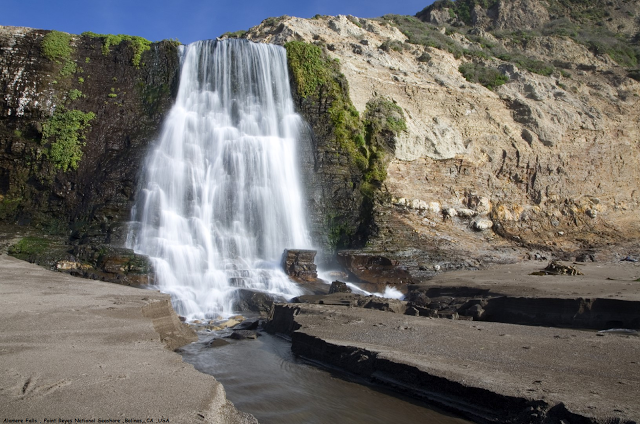 alamere falls in point reyes national seashore california alamere falls in point reyes national seashore california