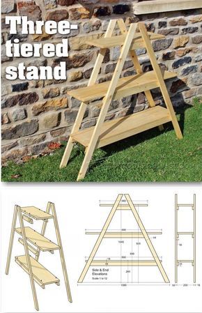 Outdoor Plant Stand Plans And Projects Outdoor Plant Stand Plans And Projects Woodarchivist