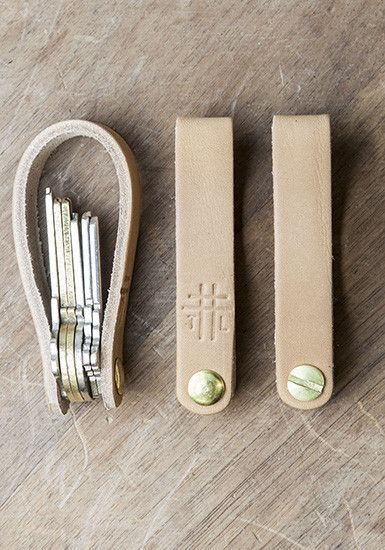 Foldover Fob Solid Brass Thrux Lawrence Leather Accessories Key Handmade - Diy Leather Key Organizer Foldover Fob Solid Brass Thrux Lawrence Leather Accessories Key Handmade - Diy Leather Key Organizer