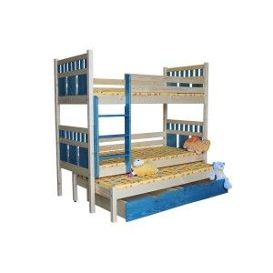 13500** B408 - patrová - Poschoďová troj- postel VAŠÍK (+Sleva 5%) Bunks, Bunk Beds, Furniture, Home Decor, Decoration Home, Loft Beds, Room Decor, Home Furnishings, Home Interior Design