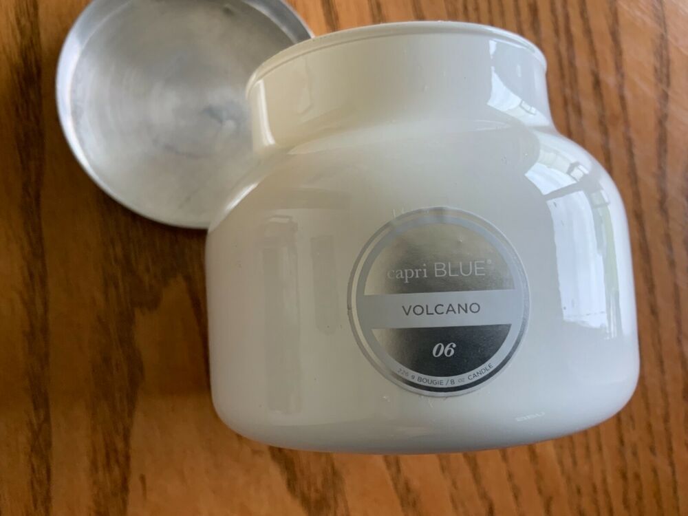 Capri Blue Petite Jar Volcano White Candle