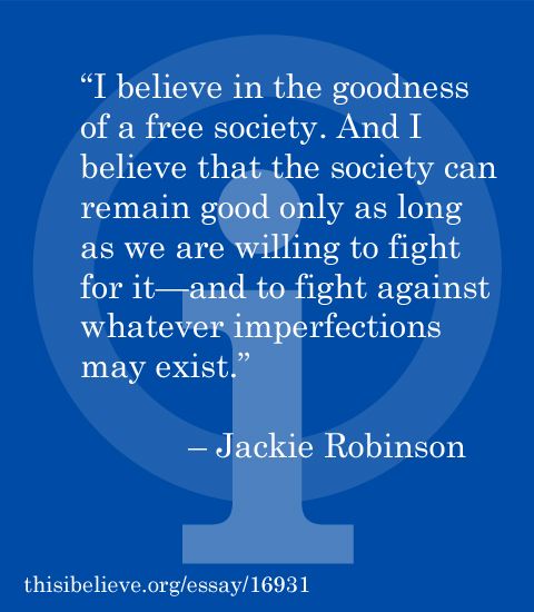 Jackie robinson essay