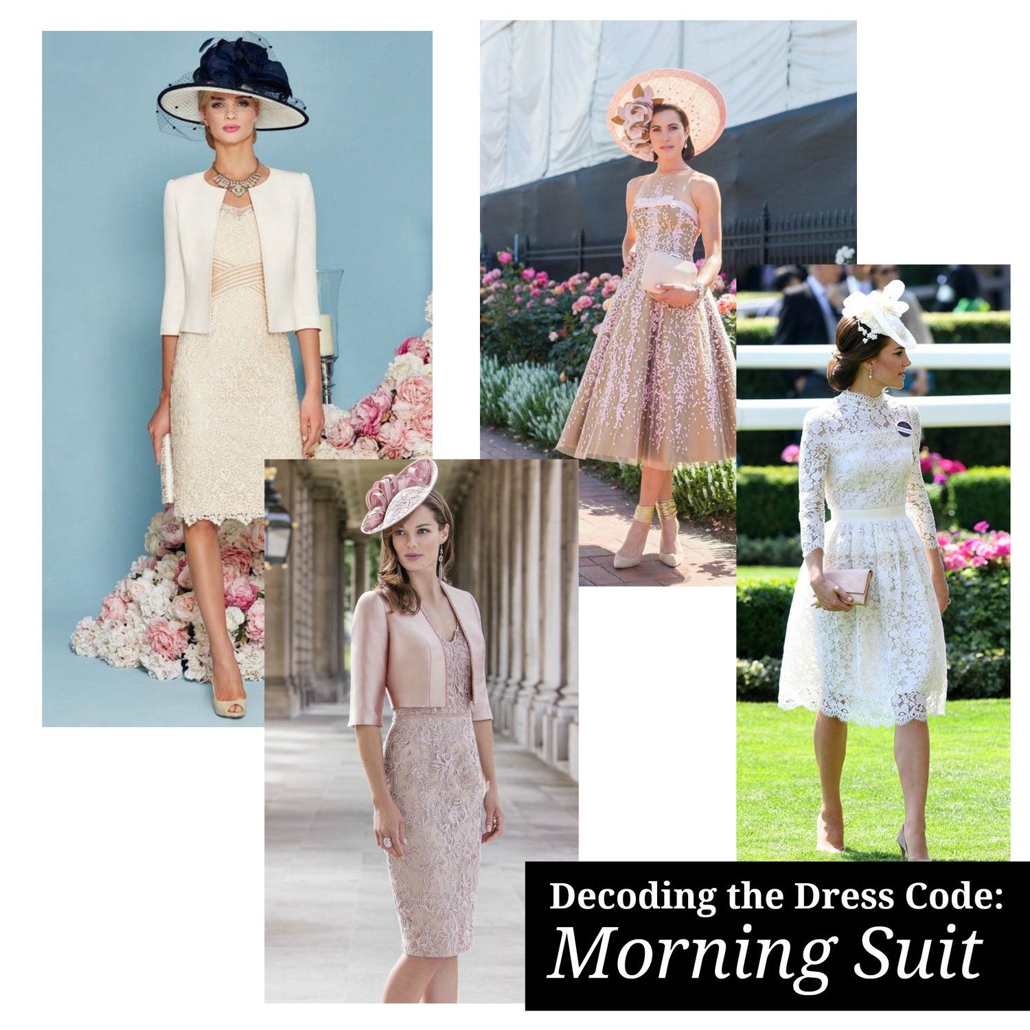 formal morning wedding attire