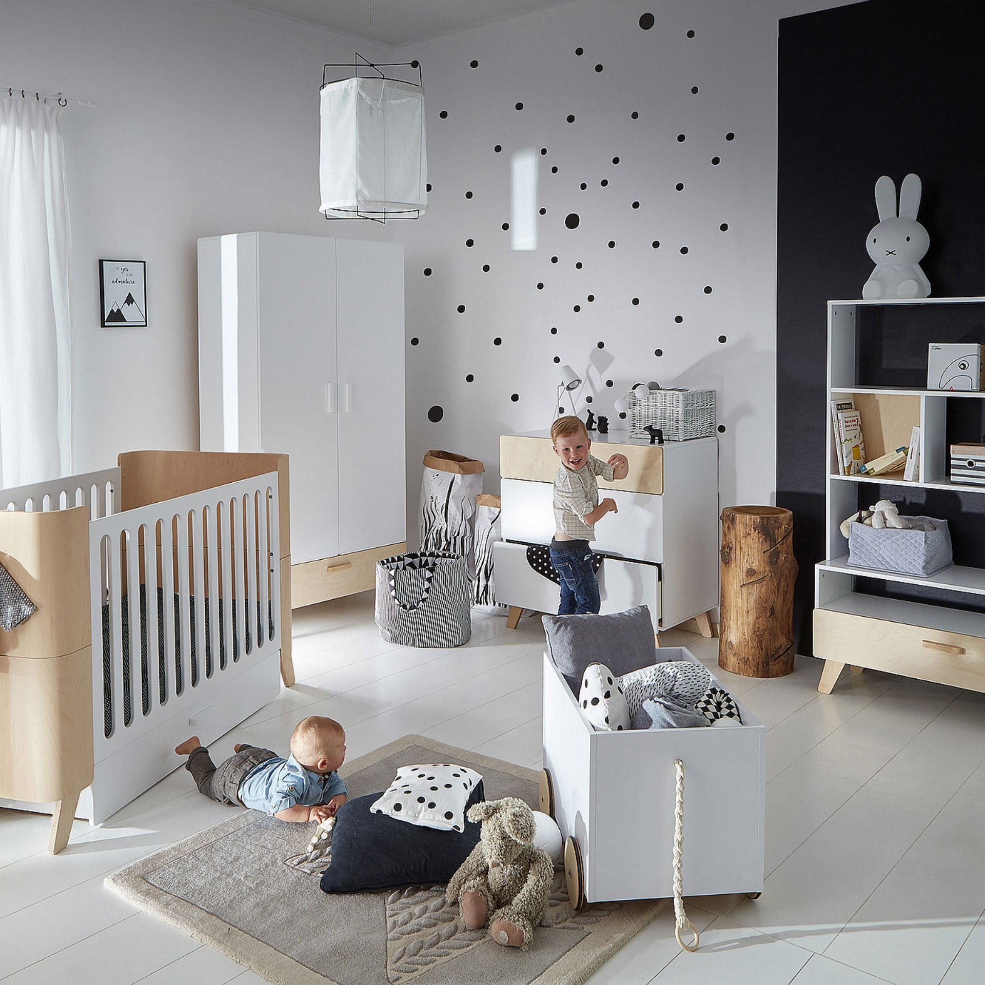 2teilig Kinderbett, Bücherregal Hoppa Bellamy Kinder zimmer, Kinderzimmer, Kommode weiss 2teilig Kinderbett, Bücherregal Hoppa Bellamy Kinder zimmer, Kinderzimmer, Kommode weiss