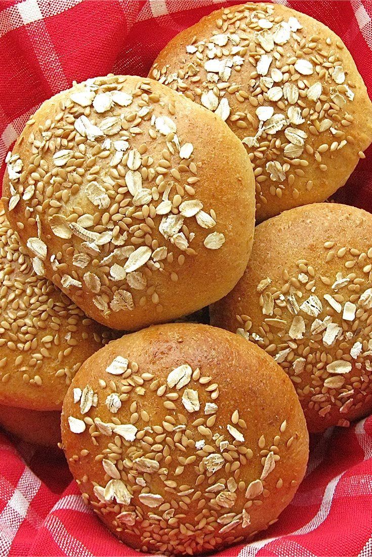 WheatOatFlax Buns Recipe Recipes, Bun recipe, King WheatOatFlax Buns Recipe Recipes, Bun recipe, King