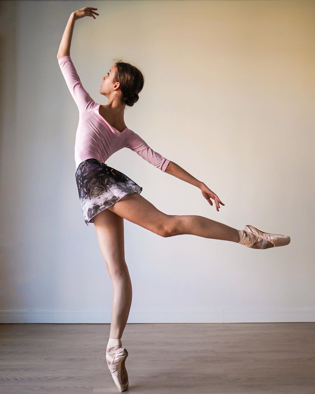 Zidans Dancewear Outfit Ballerina Sofya Khoreva Leotards Ballet Dance Wear Pink Leotard