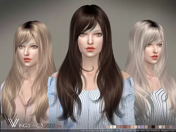 Conteudo Personalizado The Sims 4 Cabelos