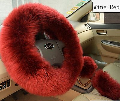 Picture 2 of 4 Girly Car Accessories, Car Interior Accessories, Car Interior Decor, Car Decor, Vehicle Accessories, Room Decor, Interior Design, Fuzzy Steering Wheel Cover, Car Wheel Cover