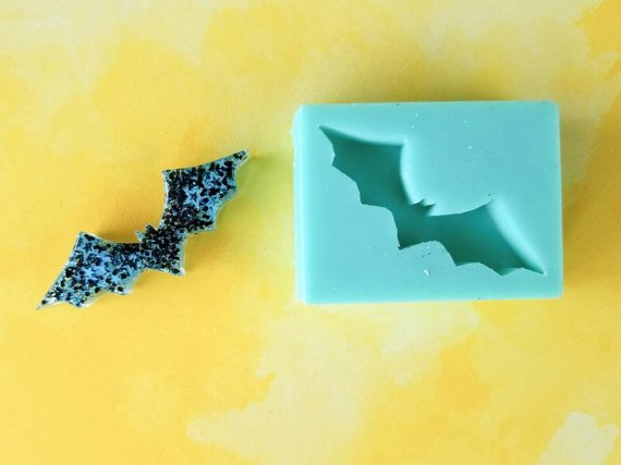 Original Fluttery Bat Cabochon Now Available In Clear Transpa Original Fluttery Bat Cabochon Now Available In Clear Transpa Rubber Mold For Resin Embellishmen