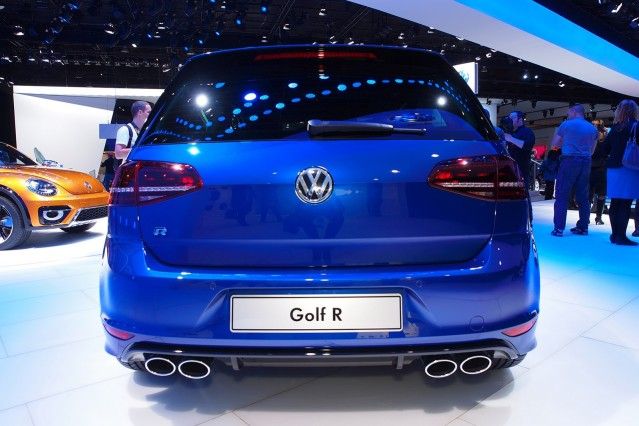 2016 Volkswagen Golf R Rear Side Hot Wheels 2016 Volkswagen Golf R Rear Side