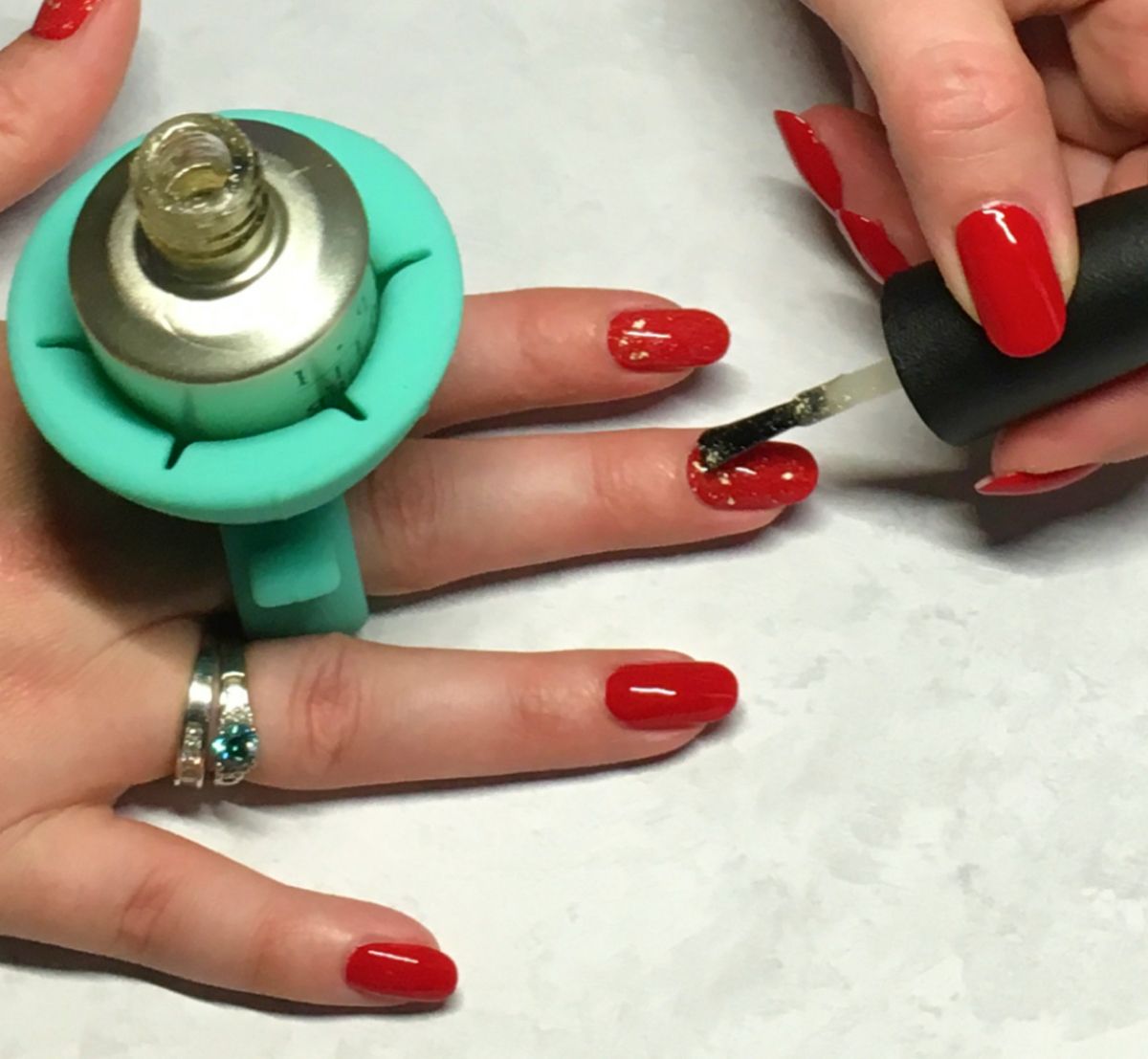 Tweexy Wearable Nail Polish Holder Review Tweexy The Original Wearable Nail Polish Holder Keeps Bottle Secure So That