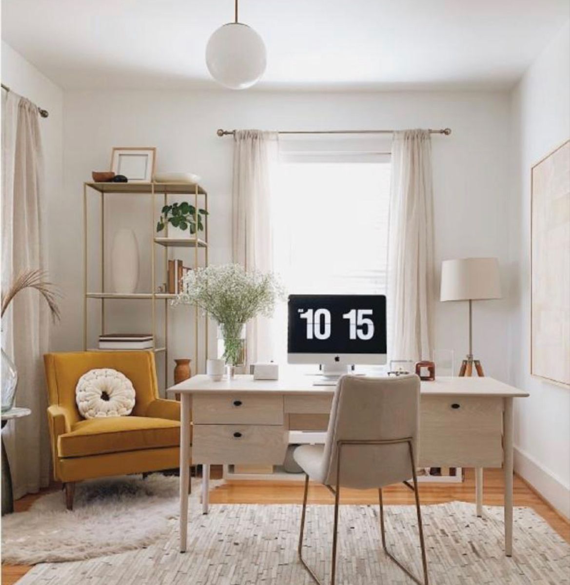 Office | Cozy home office, Home office setup, Home office layouts