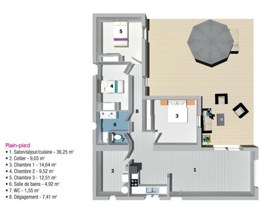 Plan de maison en L notre sélection ! Modèles et plans de maison - logiciel plan de maison 3d gratuit Plan de maison en L notre sélection ! Modèles et plans de maison - logiciel plan de maison 3d gratuit