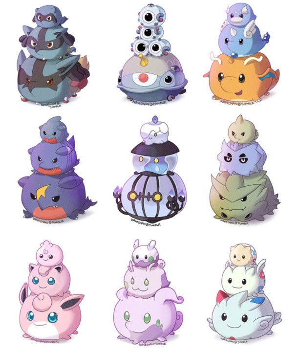 artist reimagines pokemon and