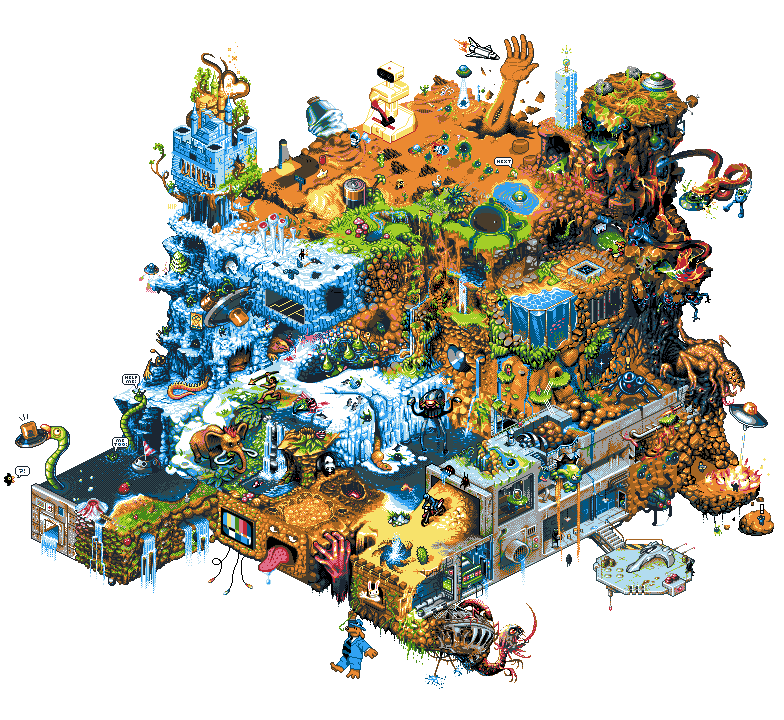 amazing pixel art