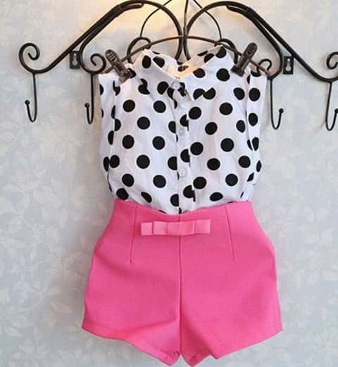 Chochos HermosoLooks NiñasRopa Short Conjunto De Fucsia Y QWrCxBdeo
