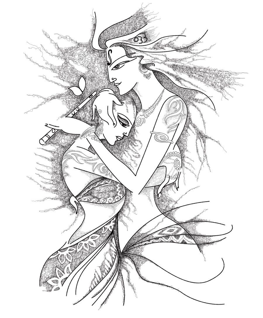 pic Black And White Traditional Radha Krishna Images pin on inspiring ideas