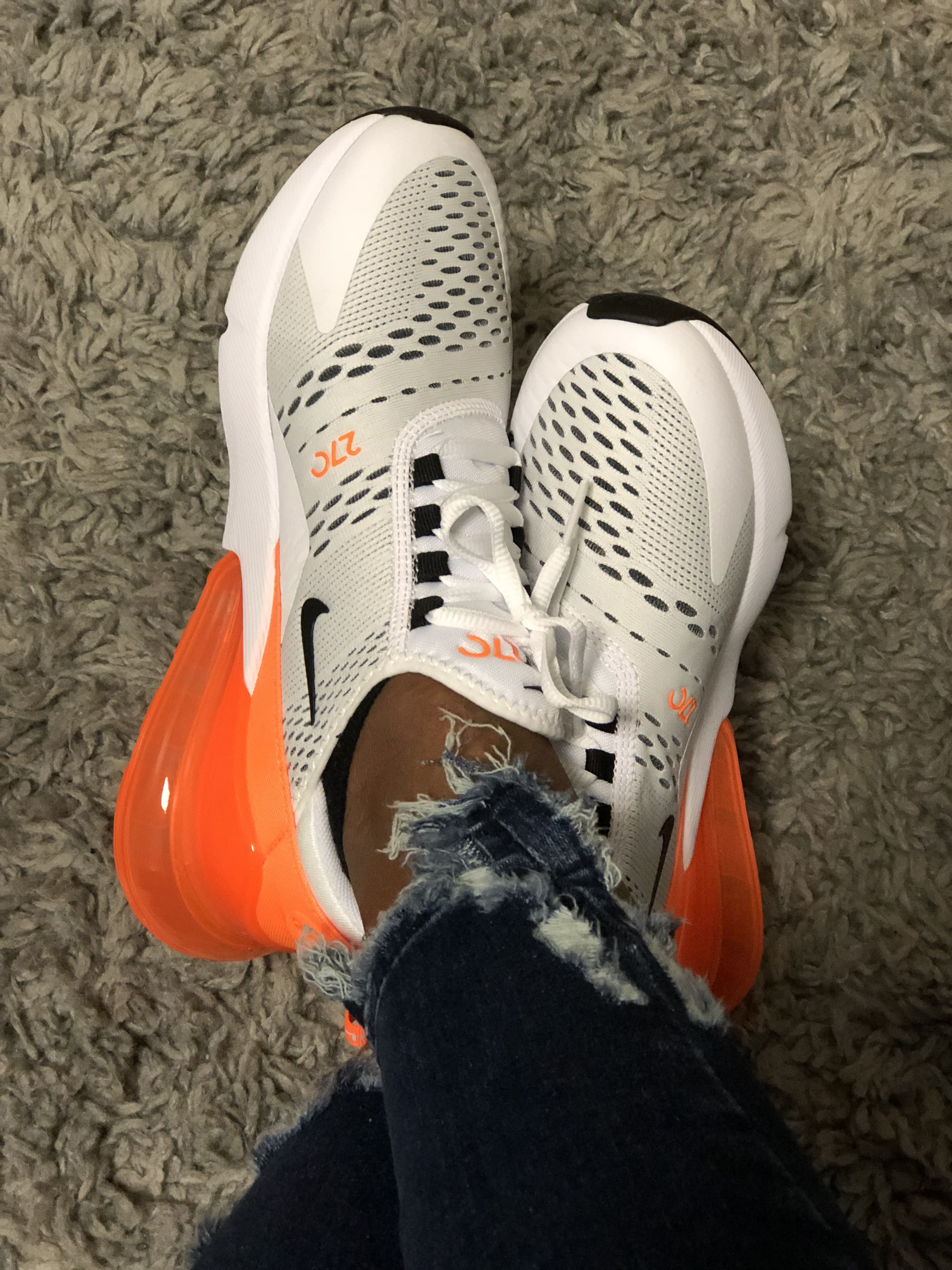 nike air max women orange