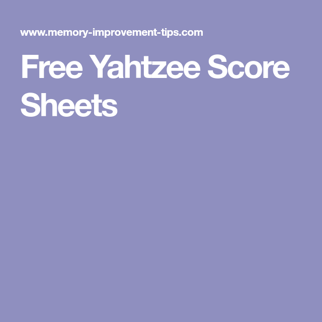 free yahtzee score sheets yahtzee score sheets yahtzee