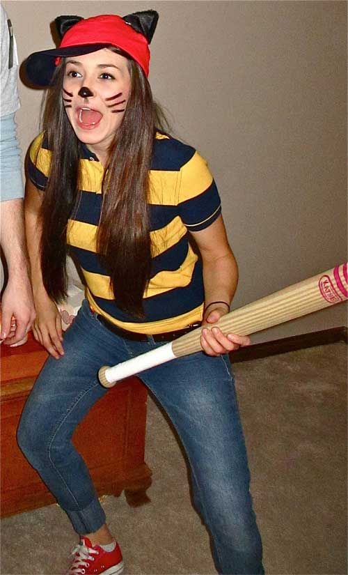 pun halloween costume cat ness