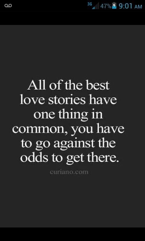 I love love stories