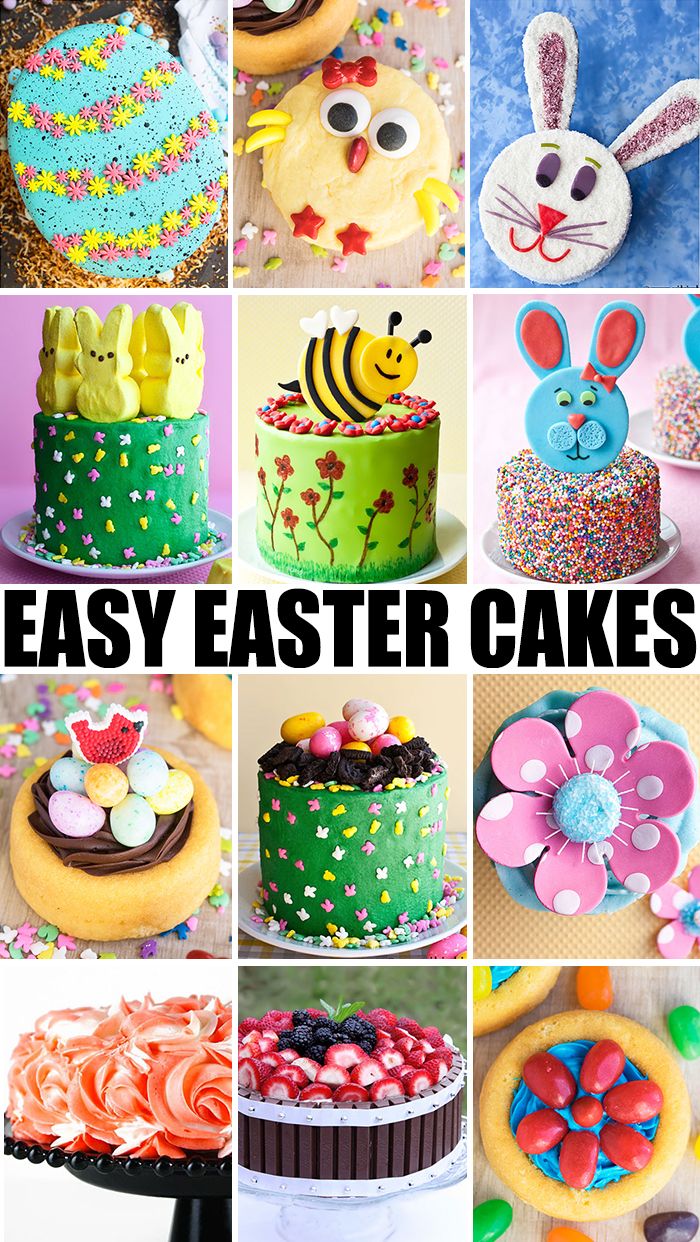 Over The Top Easter Cake Ideas Bunnies Brushstrokes