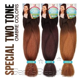 Bobbi Boss Synthetic Hair Braids Jumbo Braid Bulk For Crochet Bobbi Boss Synthetic Hair Braids Jumbo Braid
