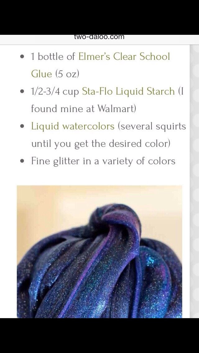 Diy Galaxy Slime So Cool Fun And Easy Diys Pinterest Diy Galaxy Slime So Cool
