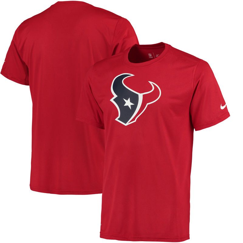 Nike Mens Houston Texans Logo Essential Hoodie