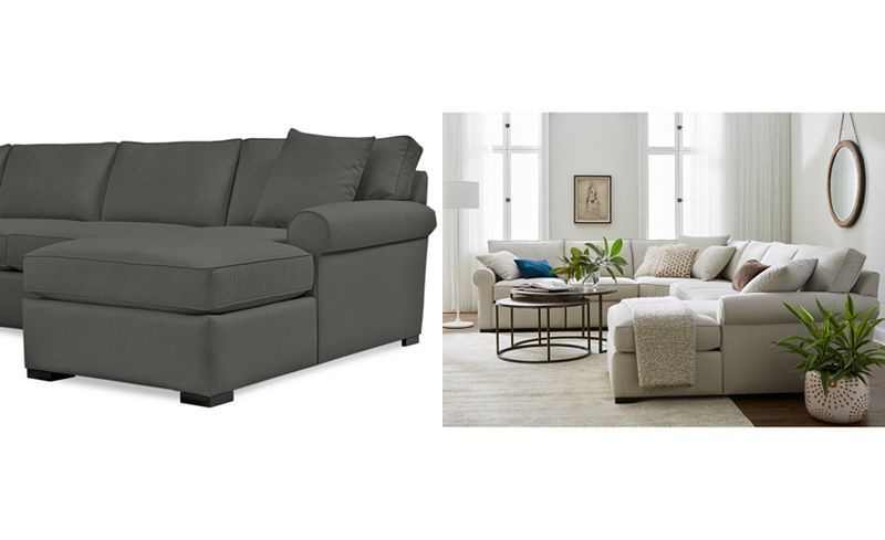 Astra 5 Piece Sectional With Chaise Only At Macy 39 S Sectional Sofas Furniture Macy 39 S Sectional Sofa Couch Furniture Sectional Sofa