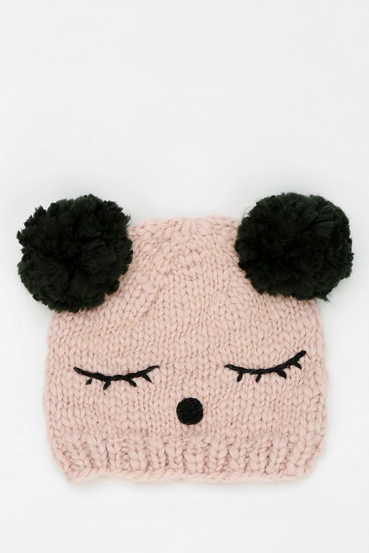 Animal Ears Beanie In Panda Bonnet Bebe Tricot Tricot Tricot Et Crochet Animal Ears Beanie In Panda Bonnet Bebe Tricot Tricot Tricot Et Crochet