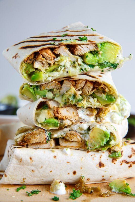 Wonderbaarlijk 55 Healthy Wraps For Lunch That Are Easy To Make - Avocado wrap PK-03