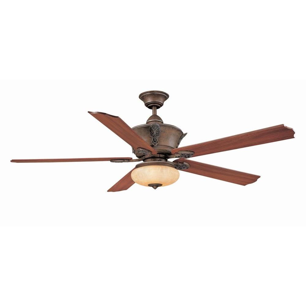 Hampton Bay Enchantment 68 In Indoor Banci Bronze Ceiling Fan With Banci Bronze Ceiling Fan Ag798 The Home Depot