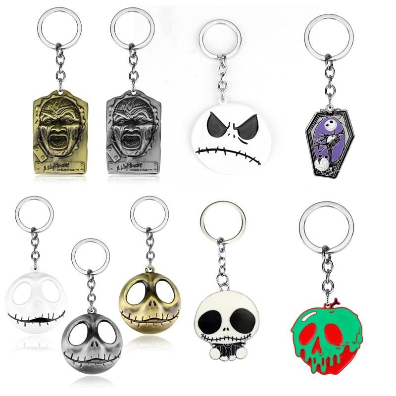 The Nightmare Before Xmas Jack Skellington Before Christmas Necklace Keyring New