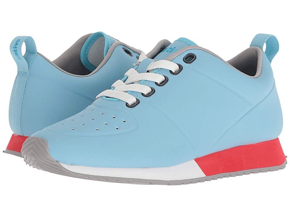 Native Shoes Cornell Sky Blue Ct Shell White Torch Red Pigeon Rubber Shoes Take Your Style To Ivy League Status With The Sp Shoes Native Shoes Elastic Laces