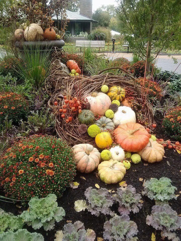 Pin by Gail Ditmore on Decorating | Fall planters, Fall landscaping