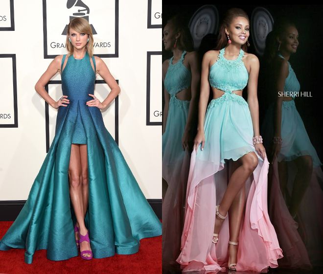 Taylor Swift Inspired Prom Dresses