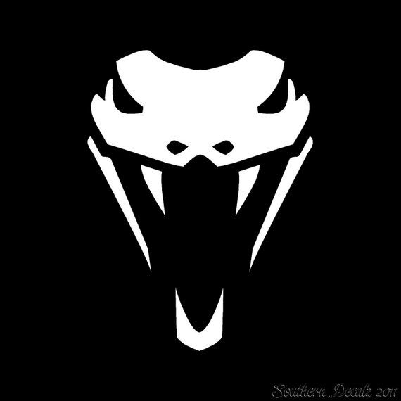 Snake Head vinyl sticker decal U Choose Color /& Size