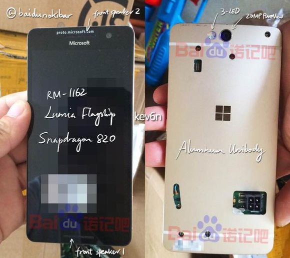 تسريبات صور جديدة تظهر شكل الهاتف المرتقب Microsoft Lumia